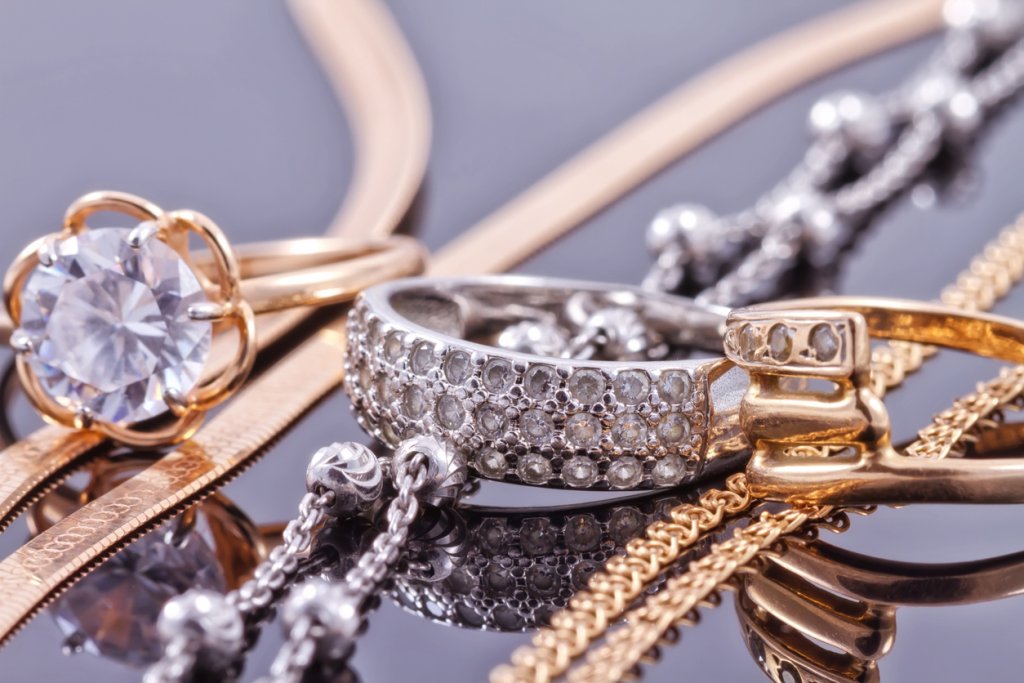 Silver and Gold Jewelry